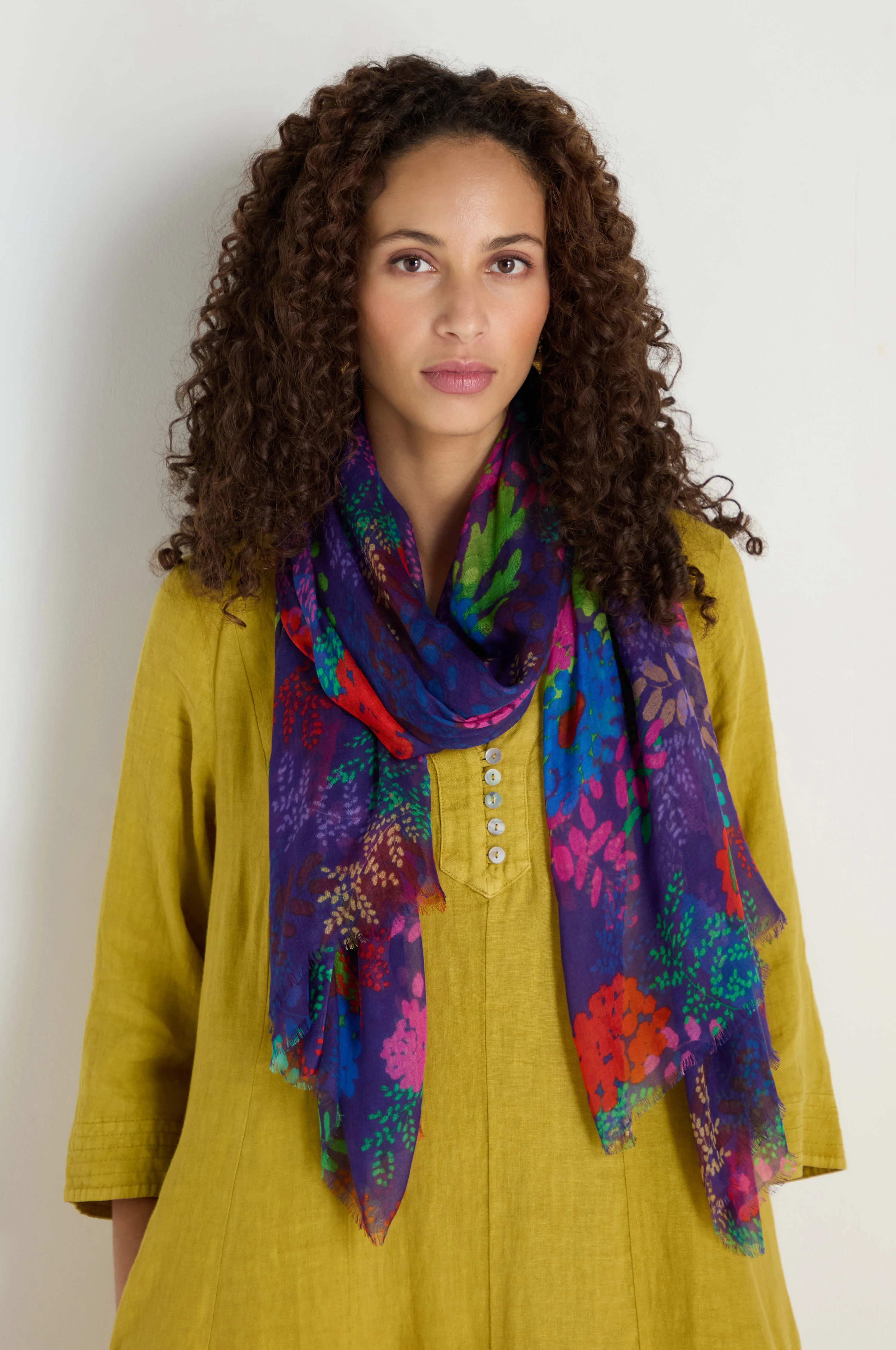 Bright Blooming Garden Scarf - Image 4