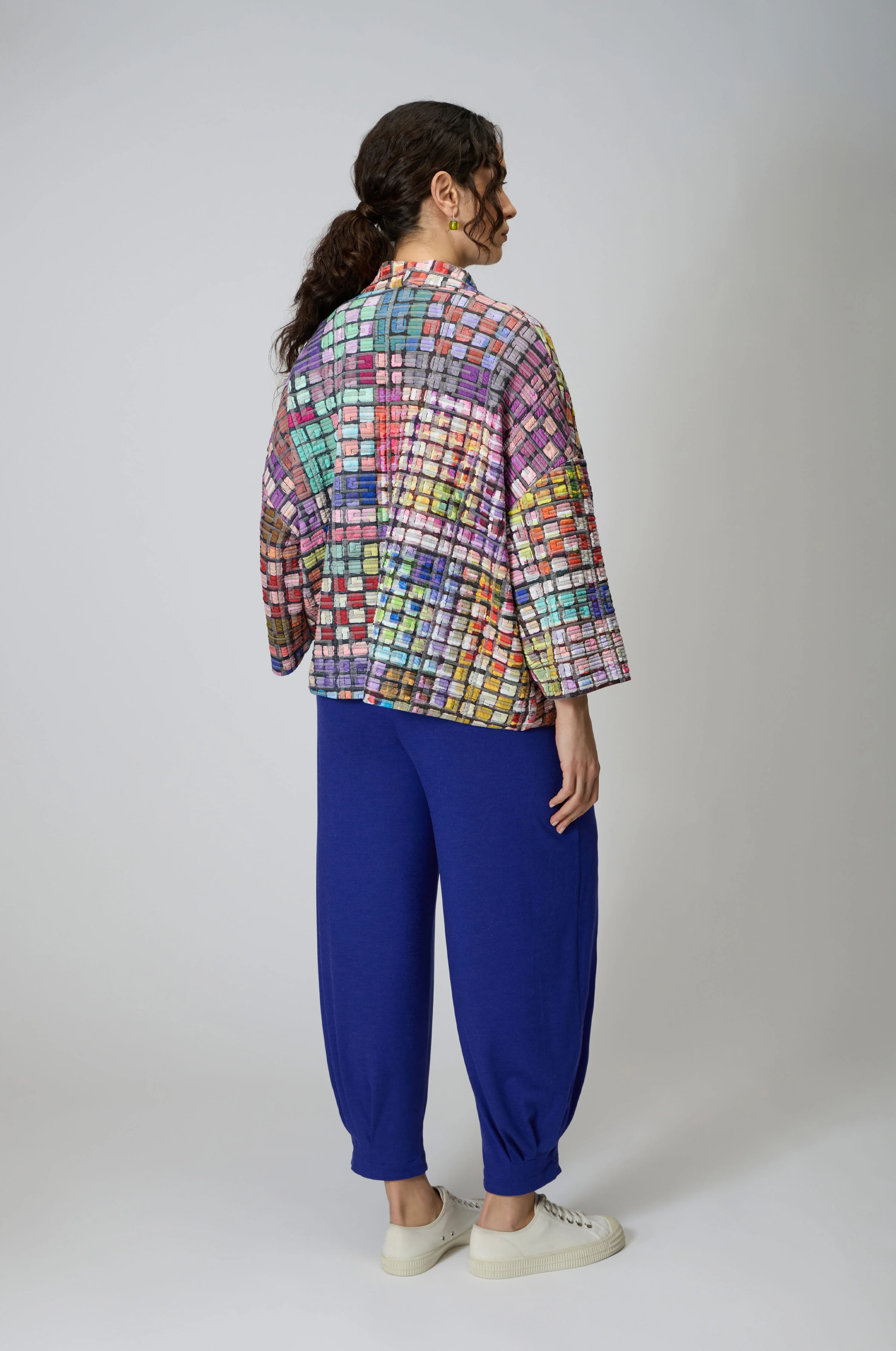 Coloured Glass Tiles Jersey Jacket - Image 5