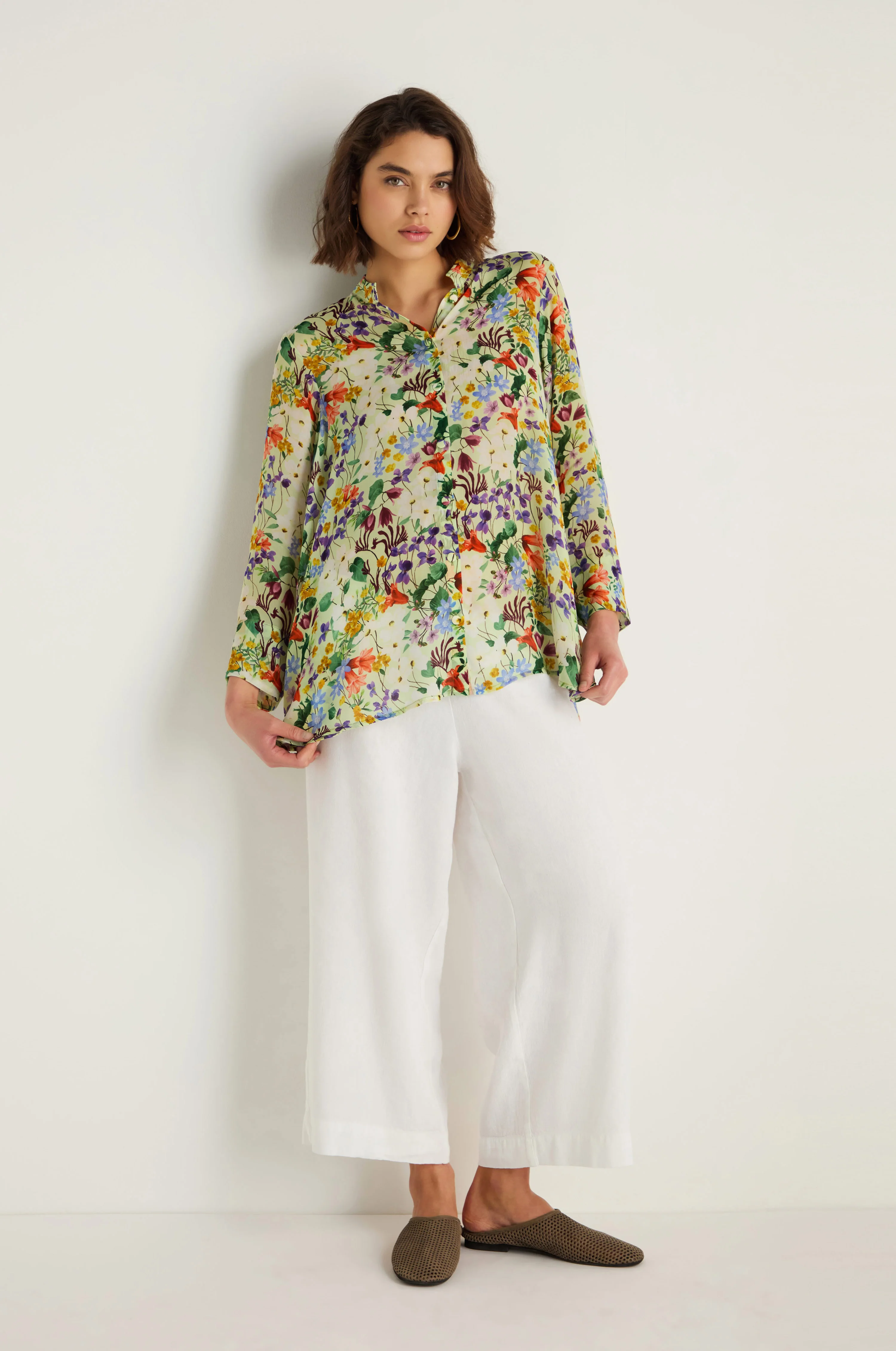 Country Garden Cupro Shirt - Image 3