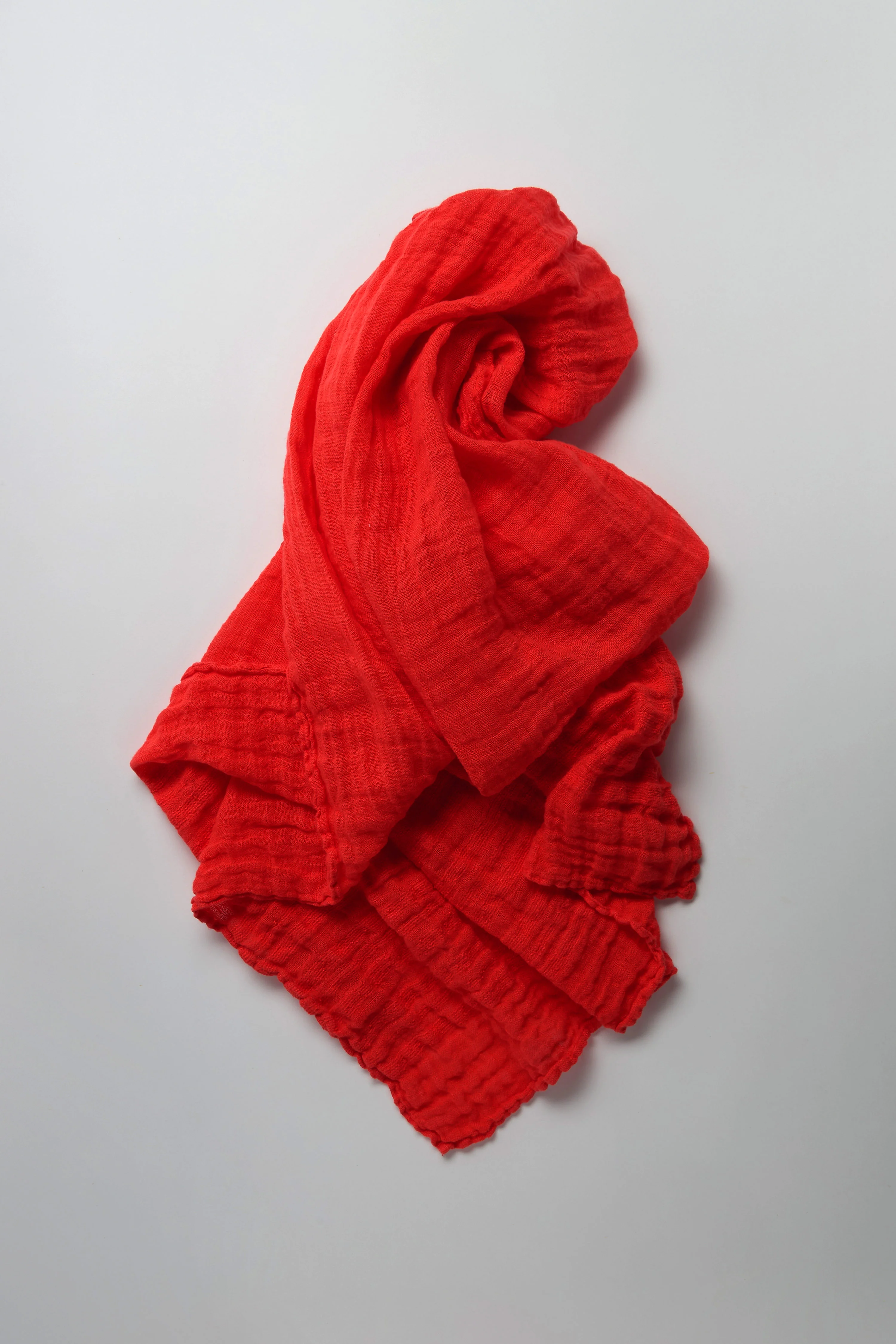 Crinkle Linen Scarf - Image 11