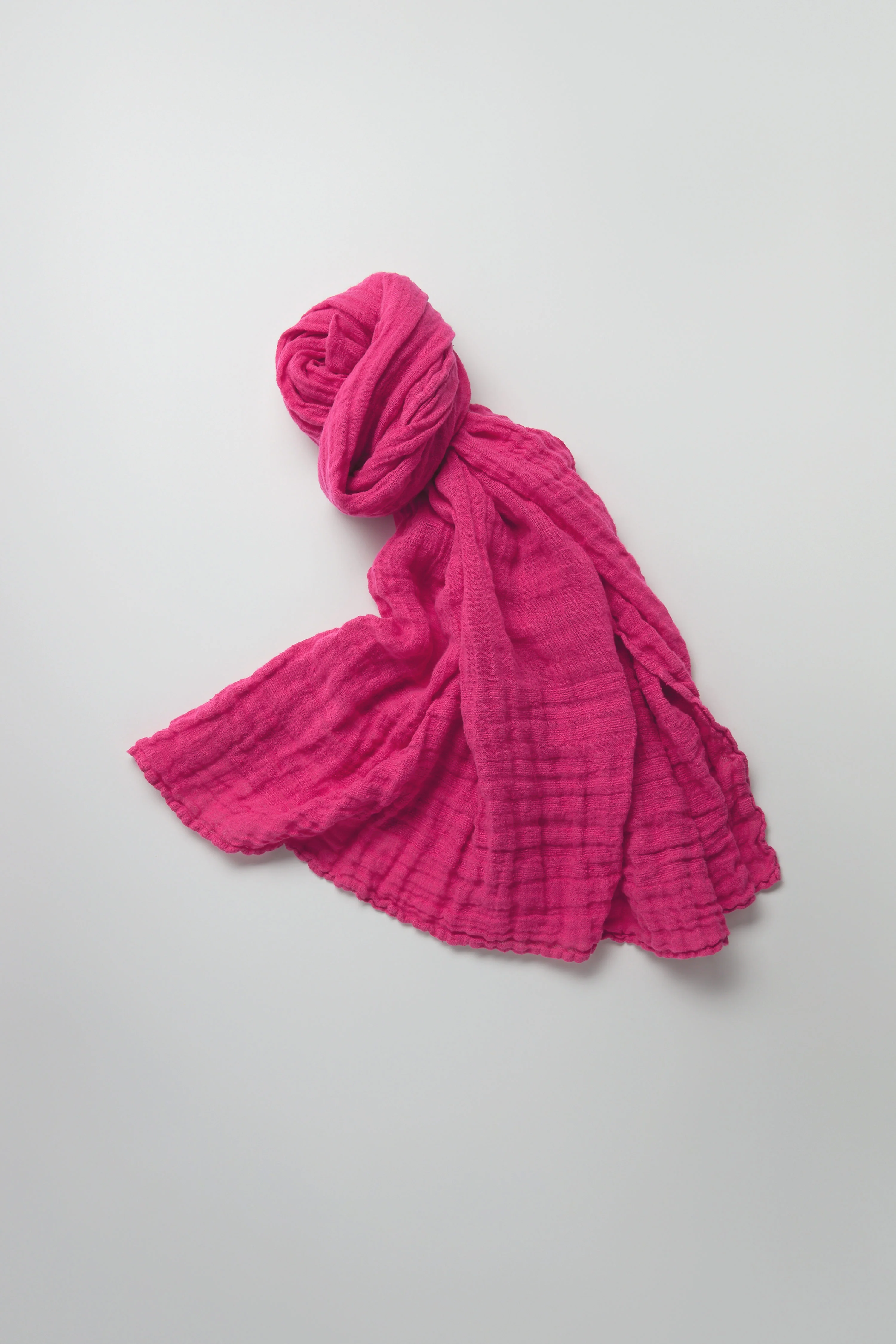 Crinkle Linen Scarf - Image 8