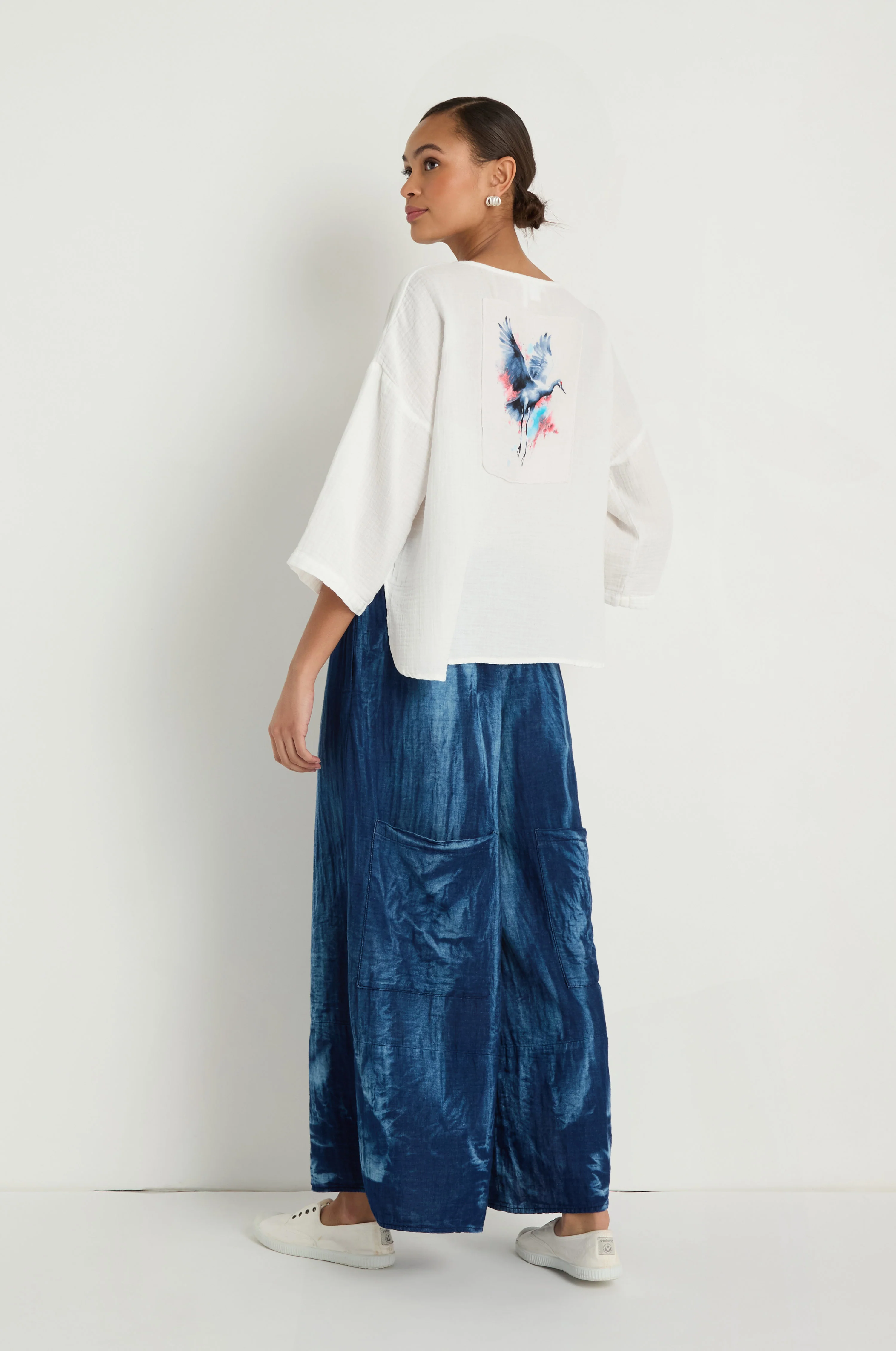 Crinkle Two-Pocket Top - Image 5