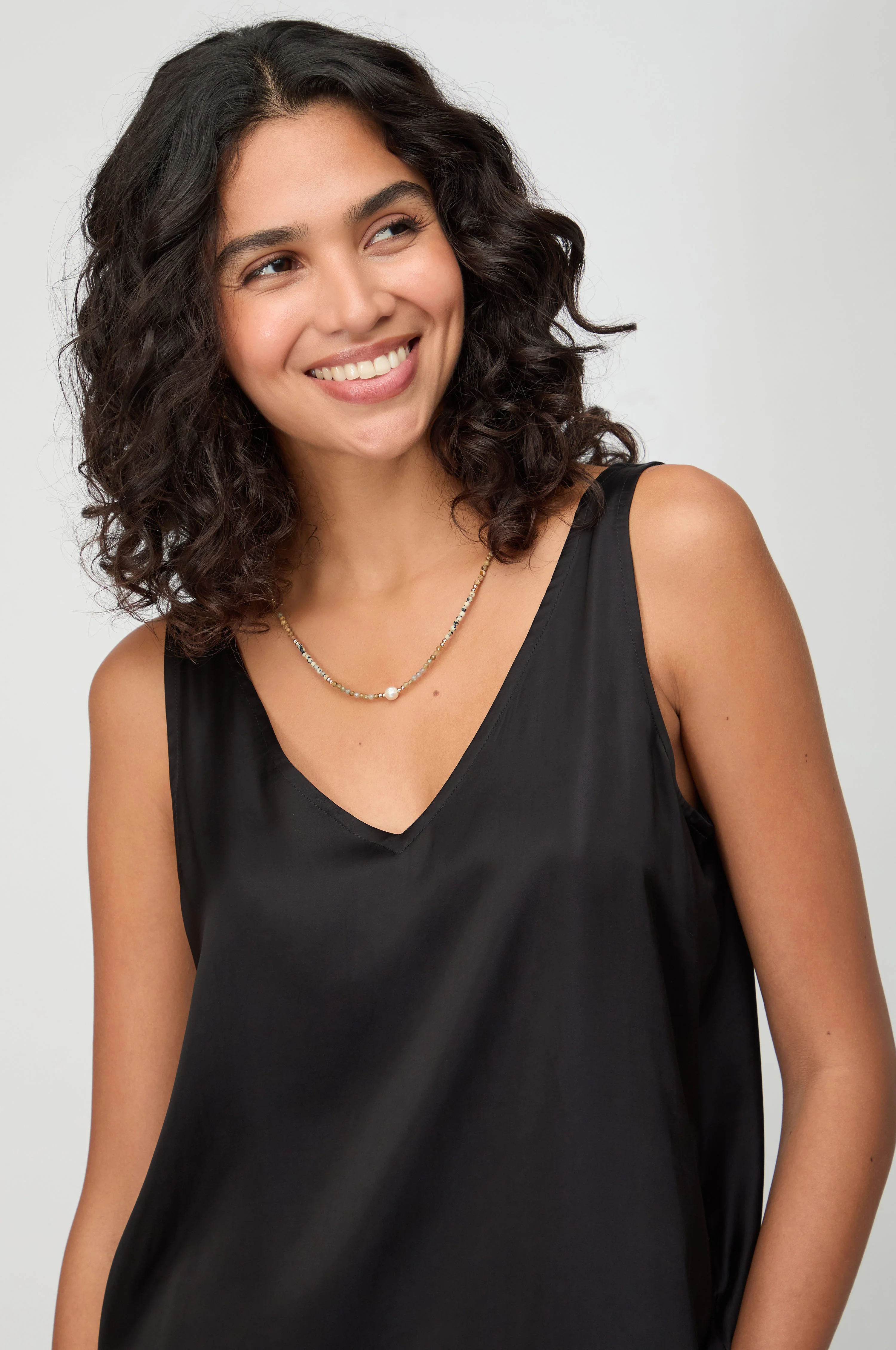 Cupro Layering Vest - Image 5