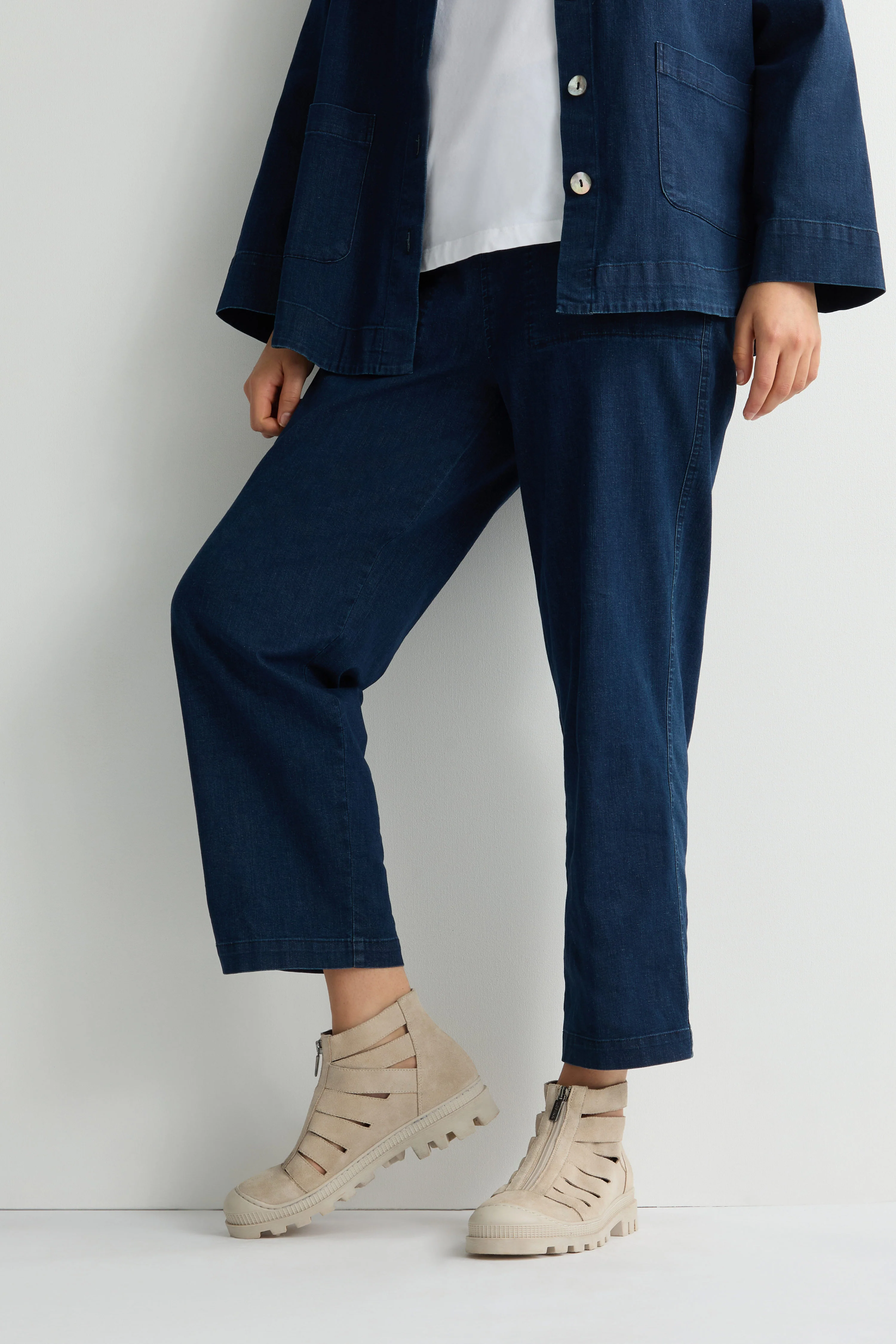 Cut Out Suede Zip Boots - Image 3