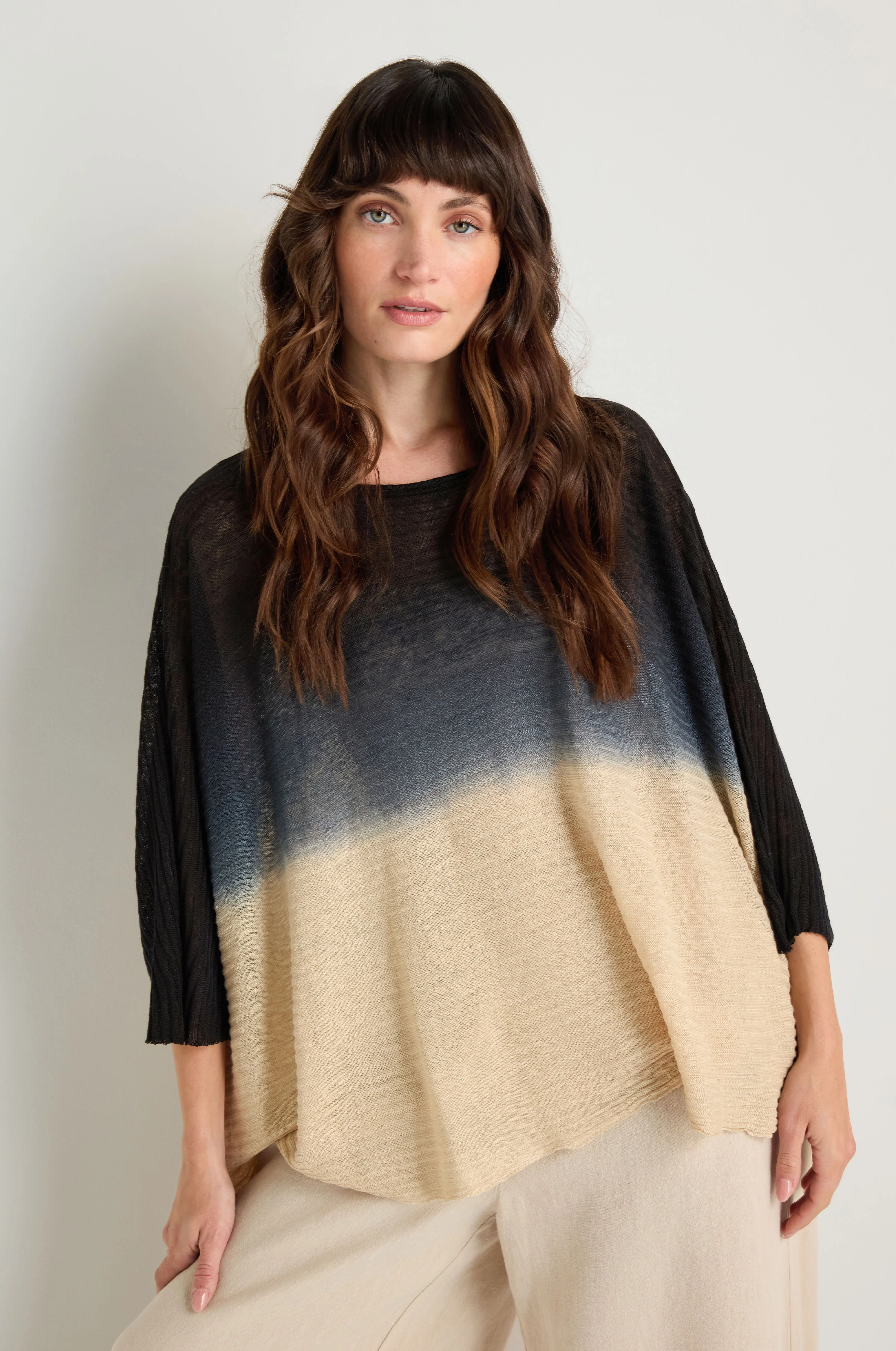 Dip Dye Knit Easy Top - Image 5