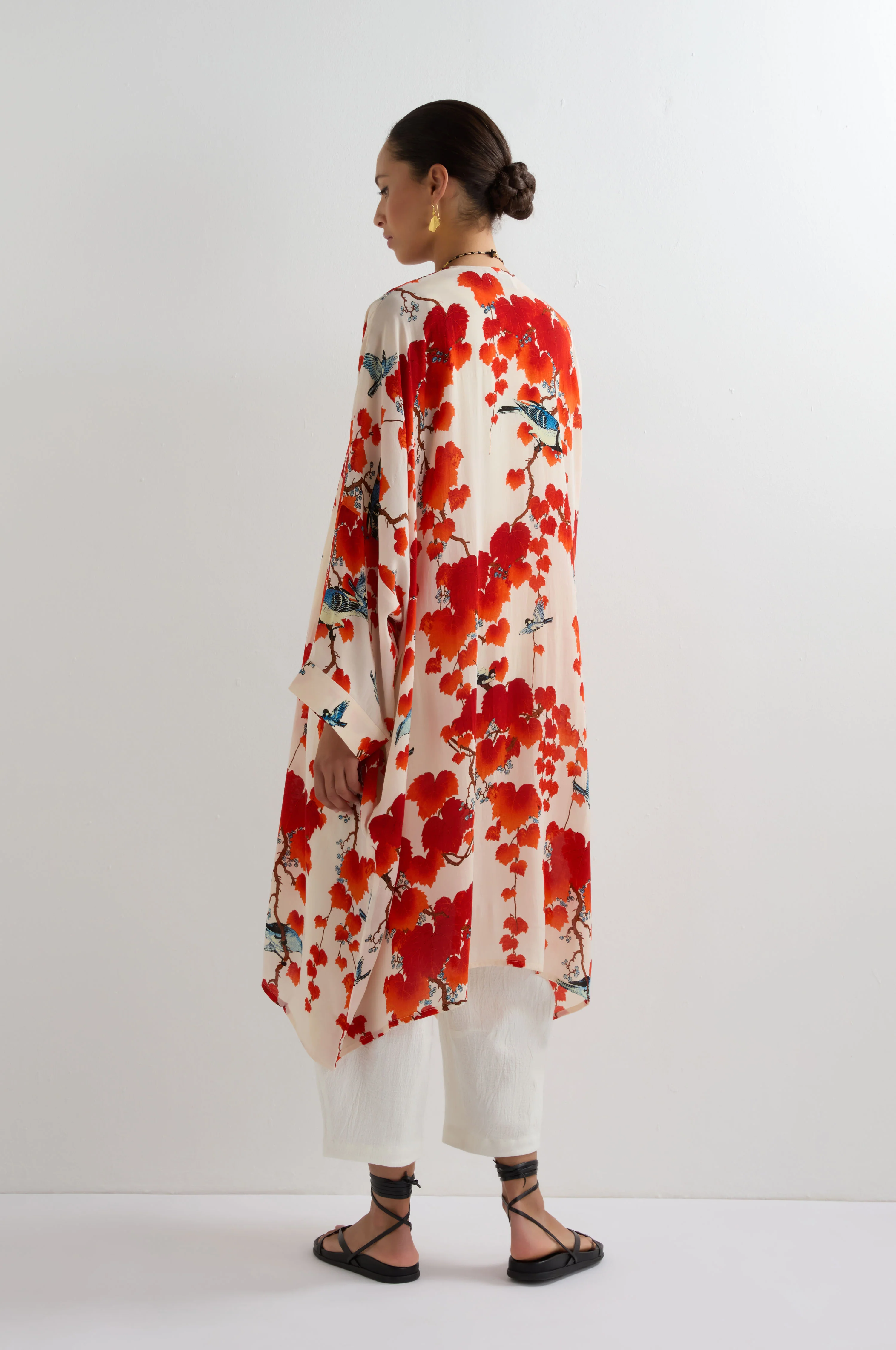 Grande Acer Print Kimono - Image 6