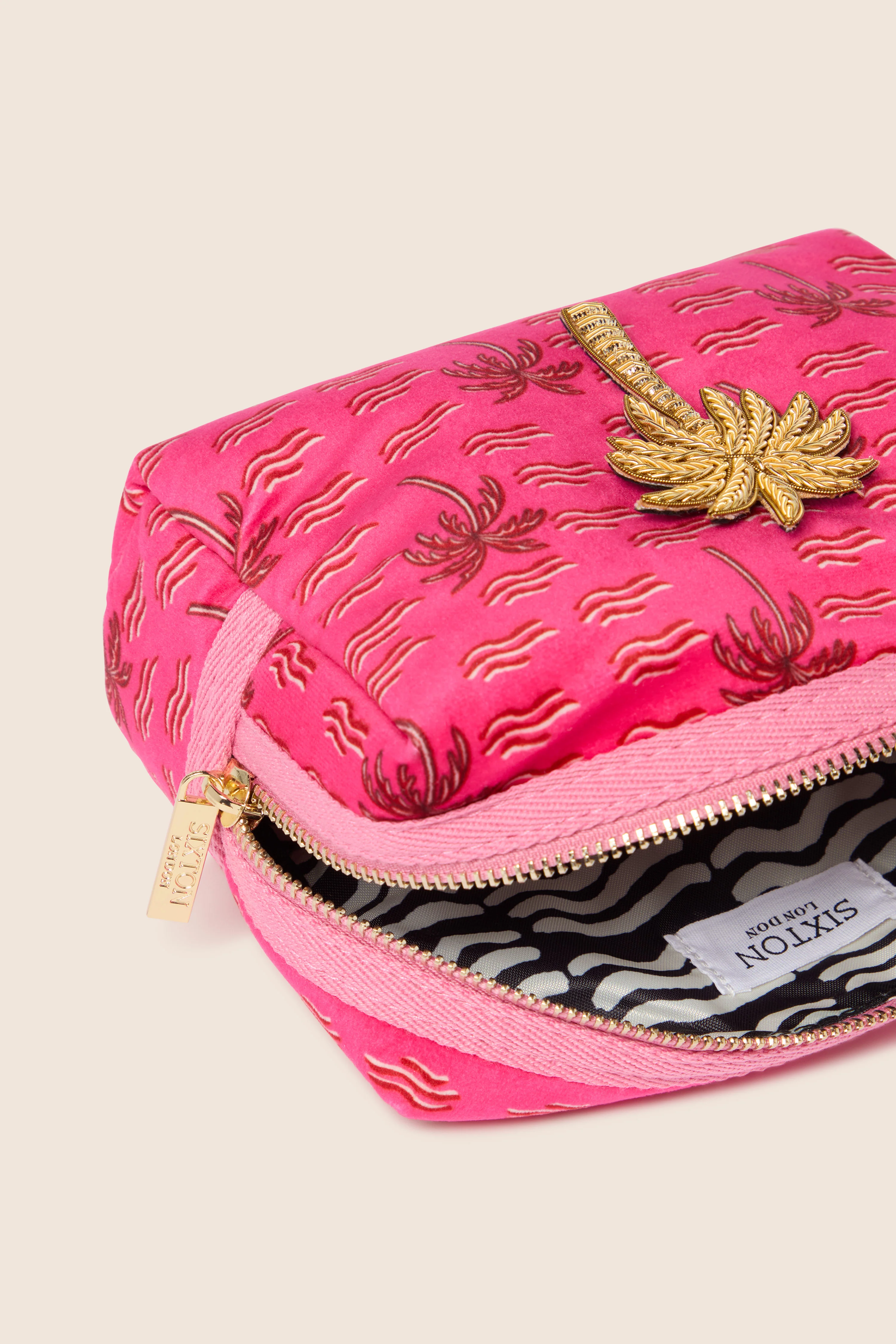 Large Palm Make-up Bag - Image 4