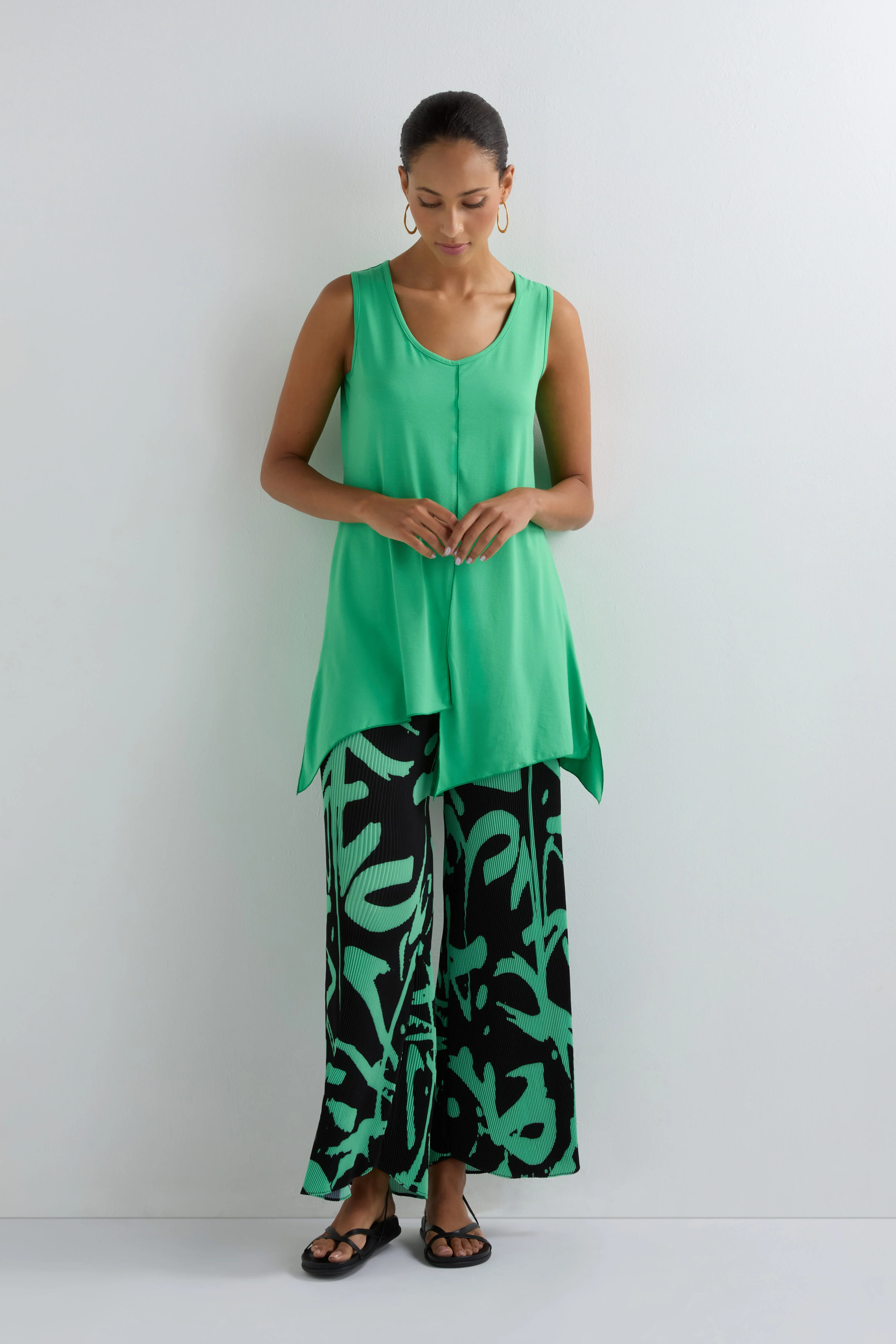 Long Seamed Front Vest - Image 9