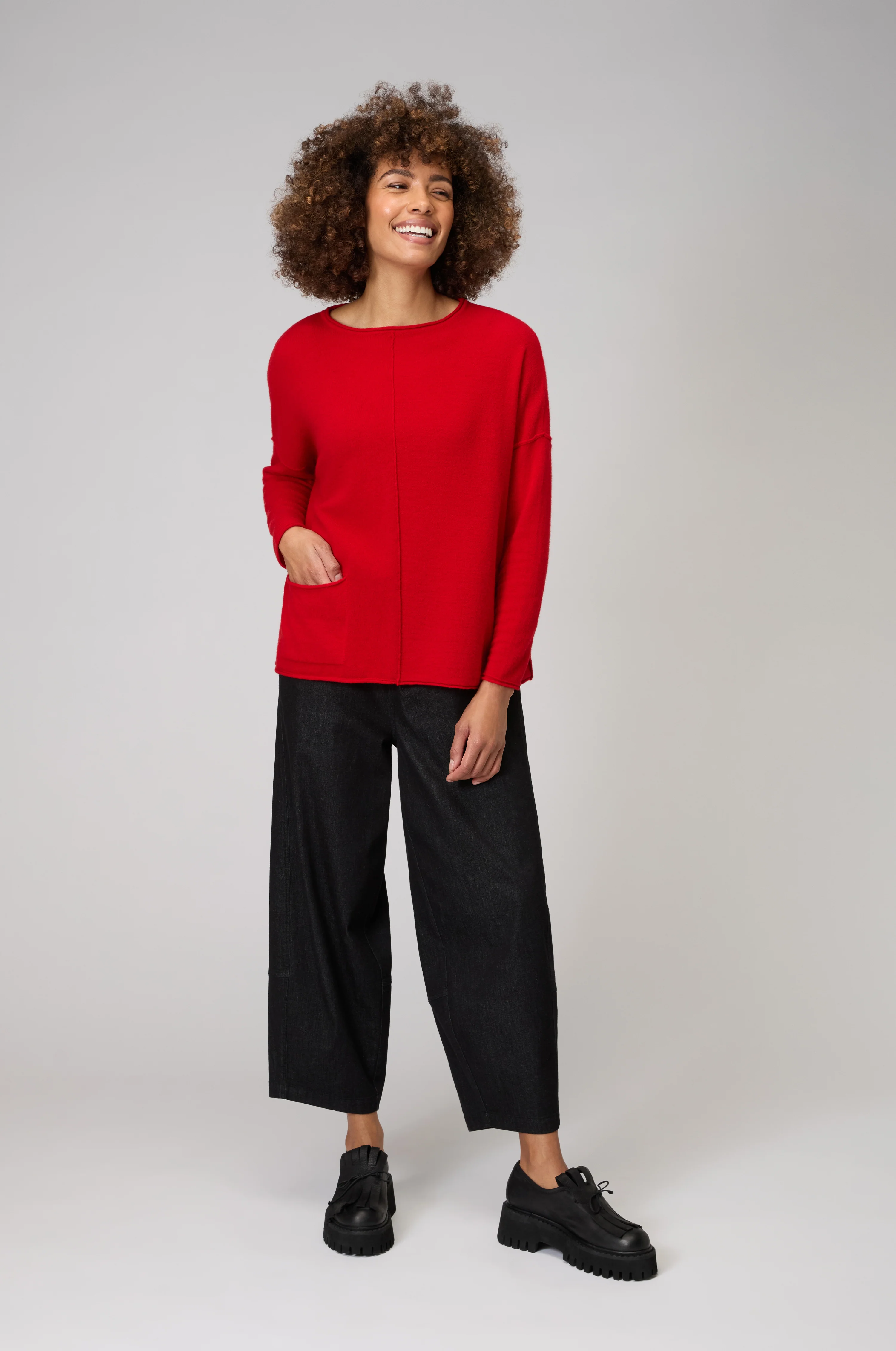 Merino Pocket Jumper - Image 3