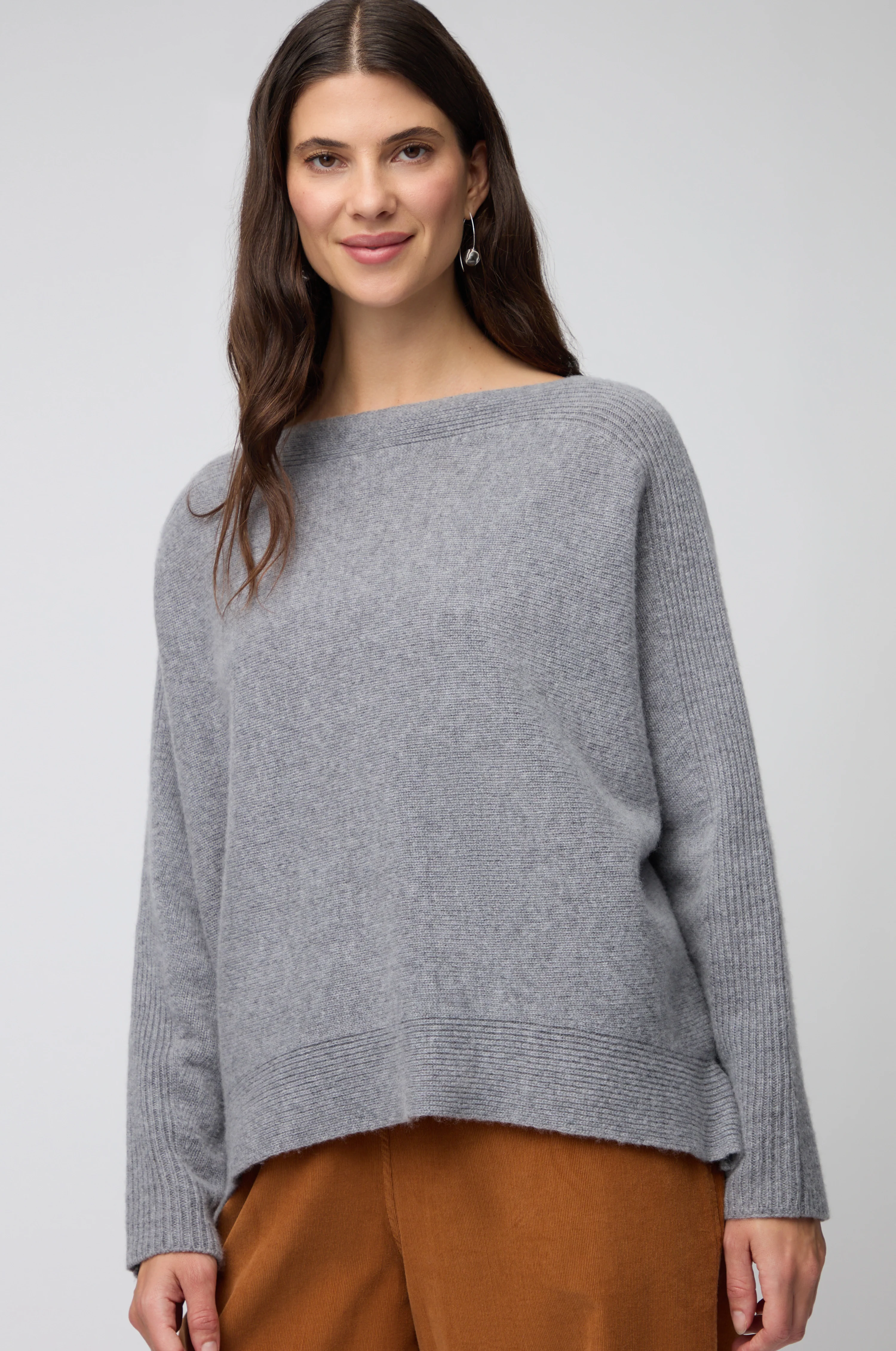 Merino Rib Detail Jumper - Image 11