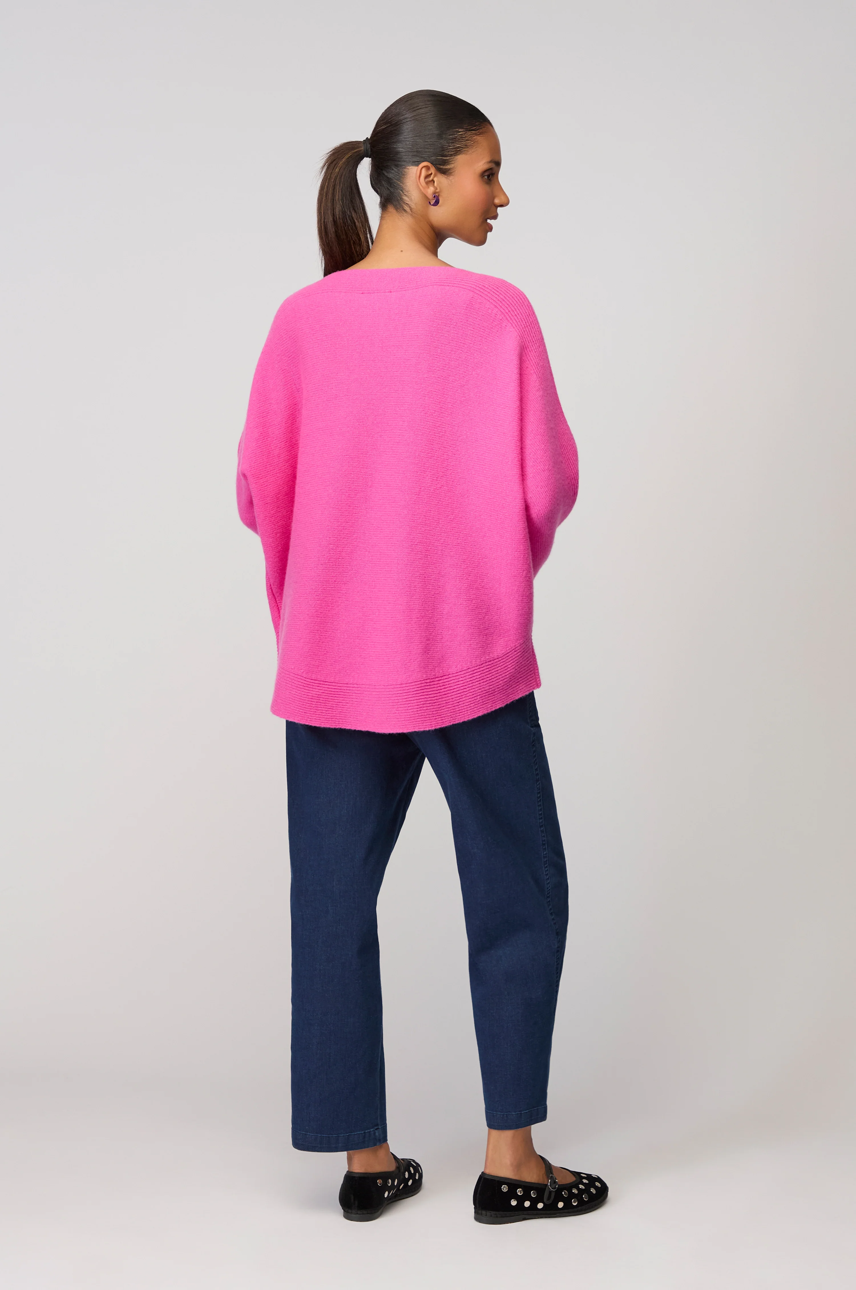 Merino Rib Detail Jumper - Image 7