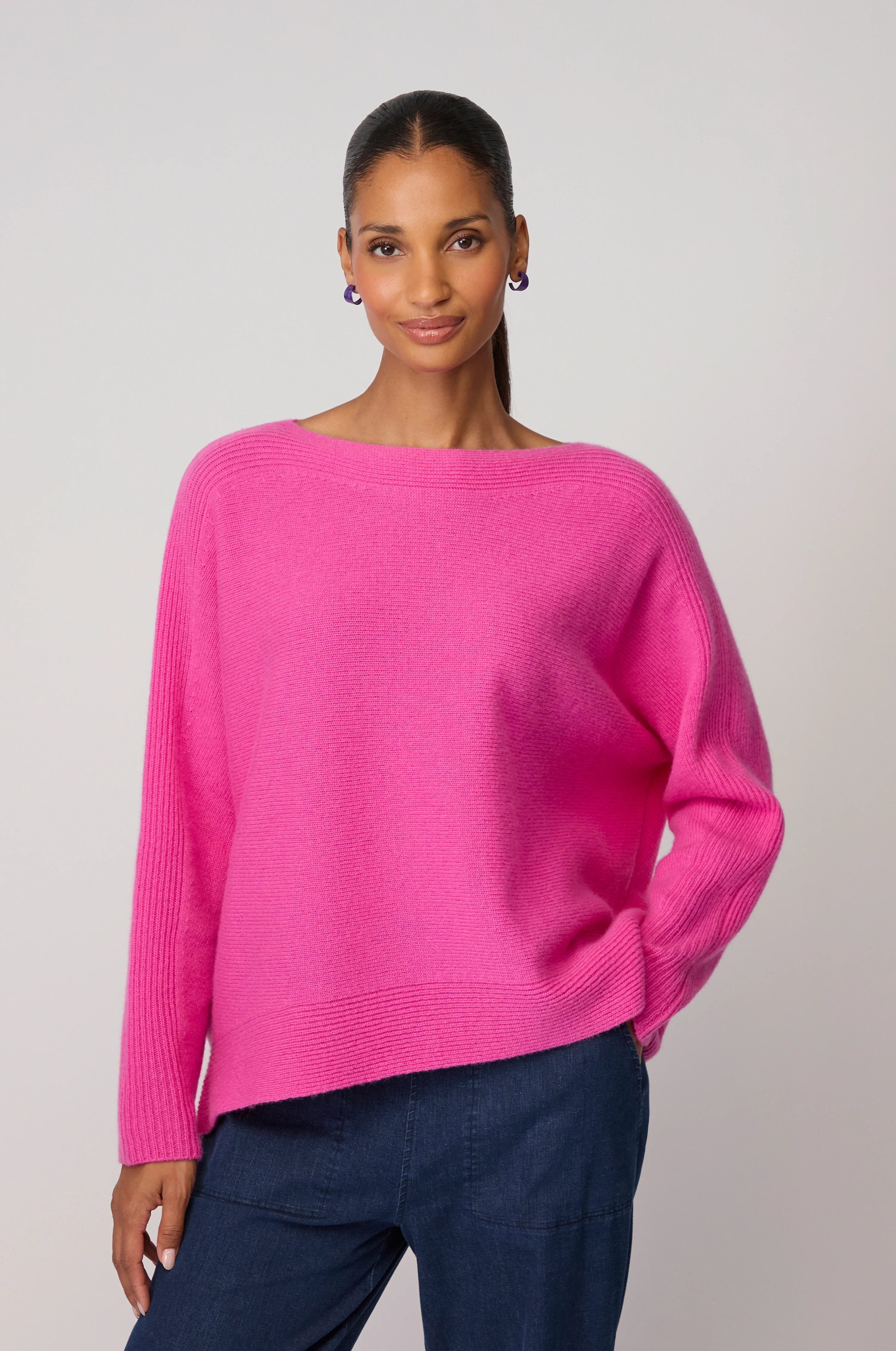 Merino Rib Detail Jumper - Image 8