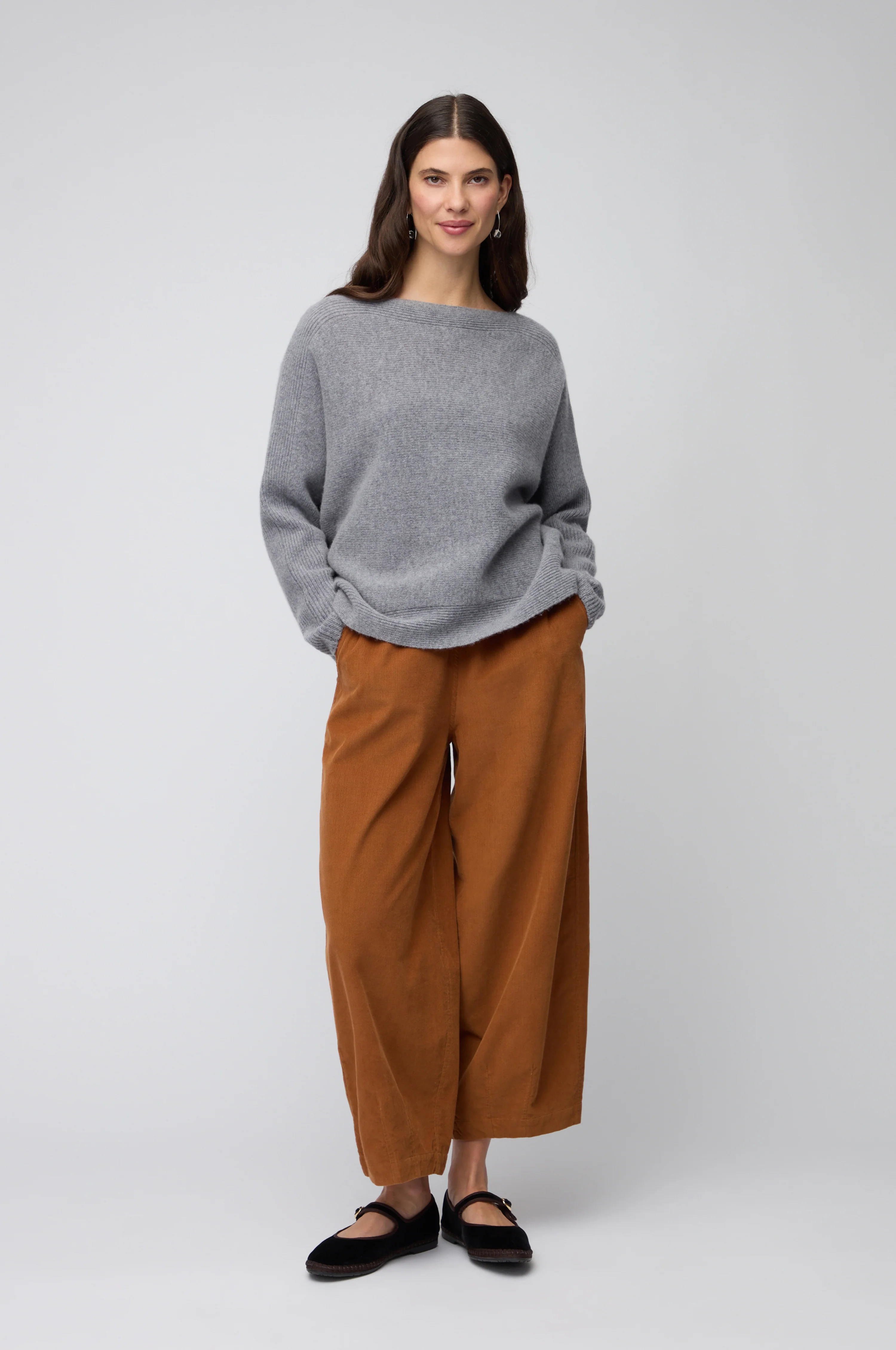 Merino Rib Detail Jumper - Image 9