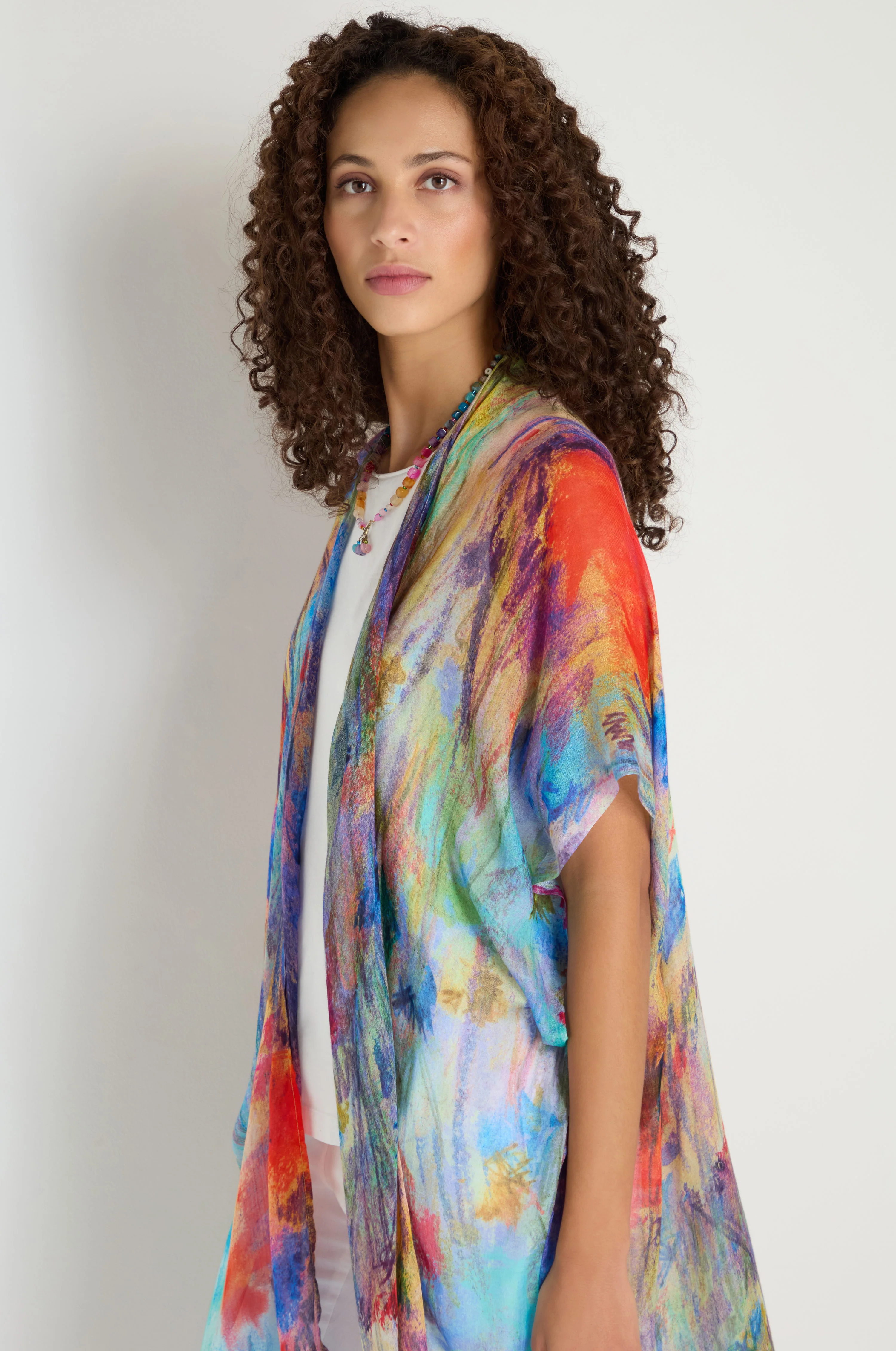 Soft Meadow Dreams Kimono - Image 3
