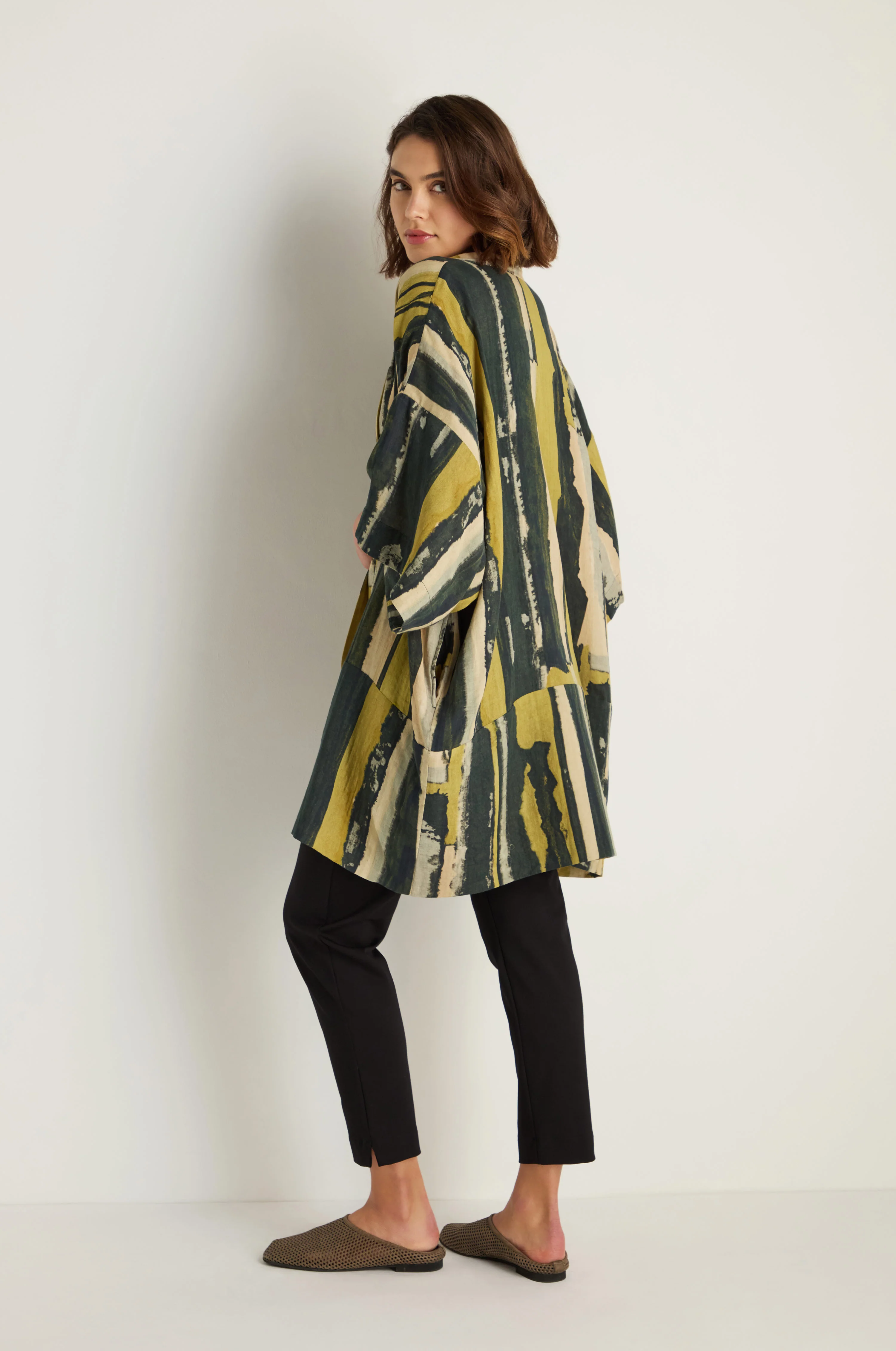 Oversized Cotton Kimono - Image 4
