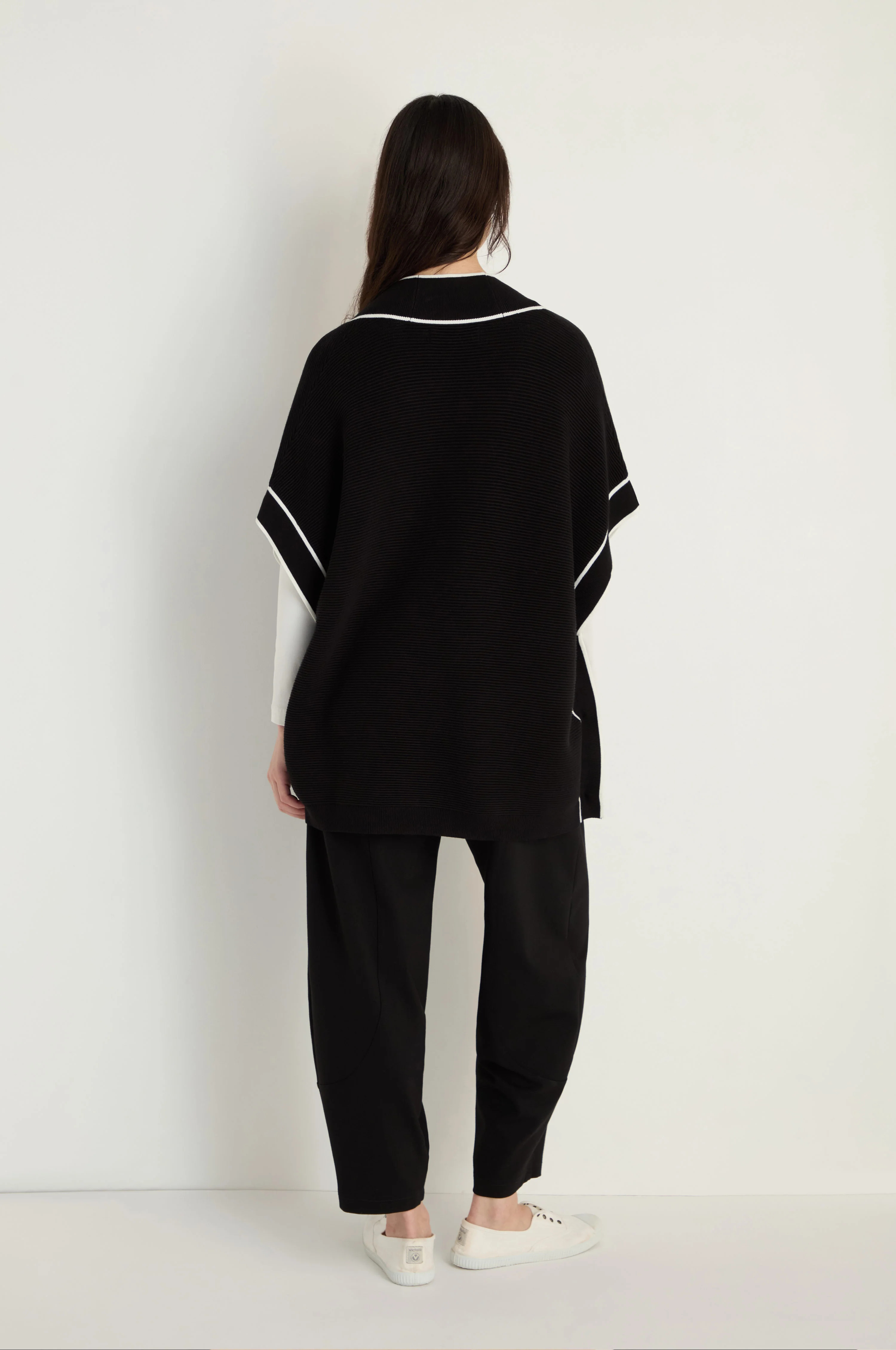 Piped Detail Cardigan - Image 4