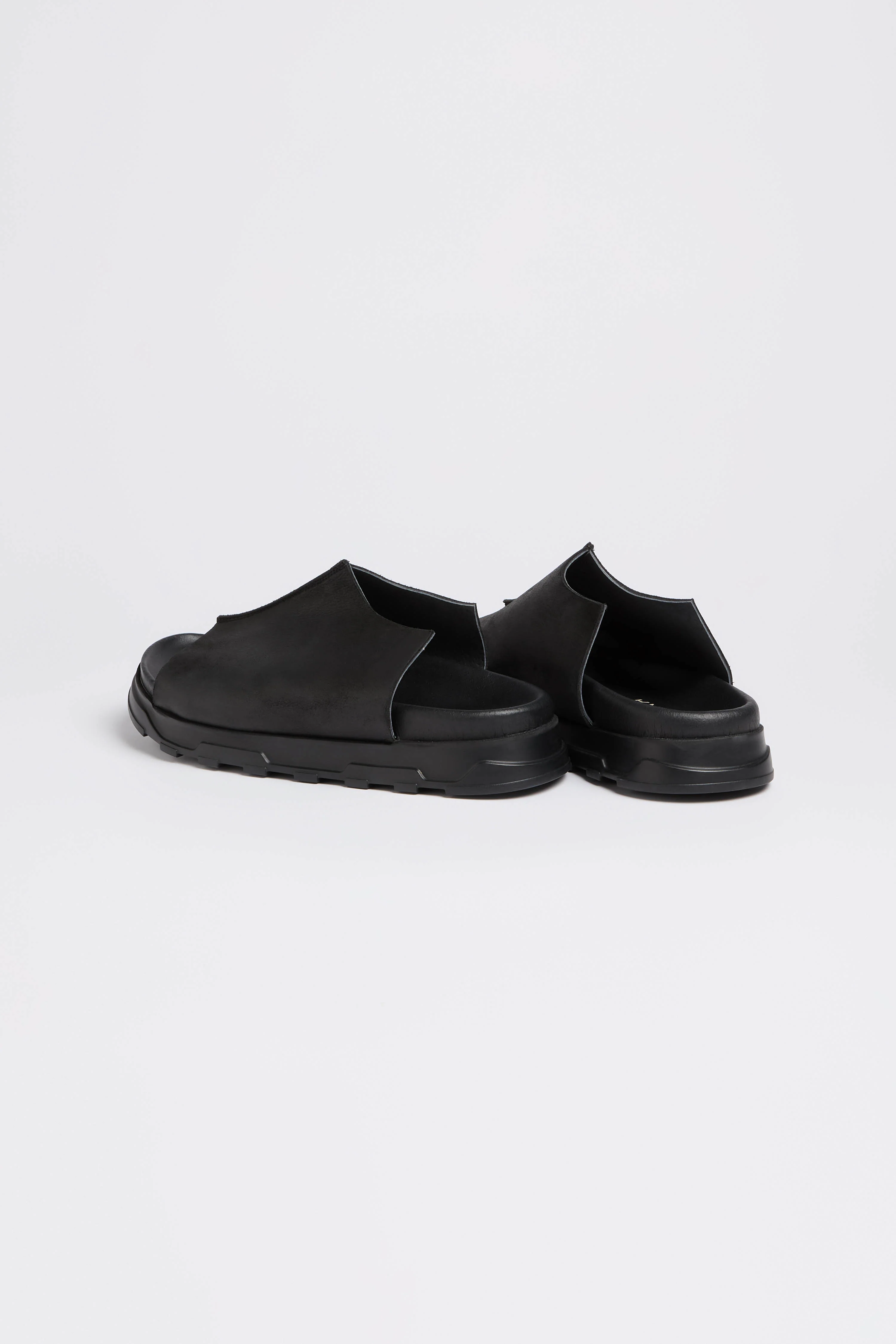 Seam Leather Sliders - Image 6