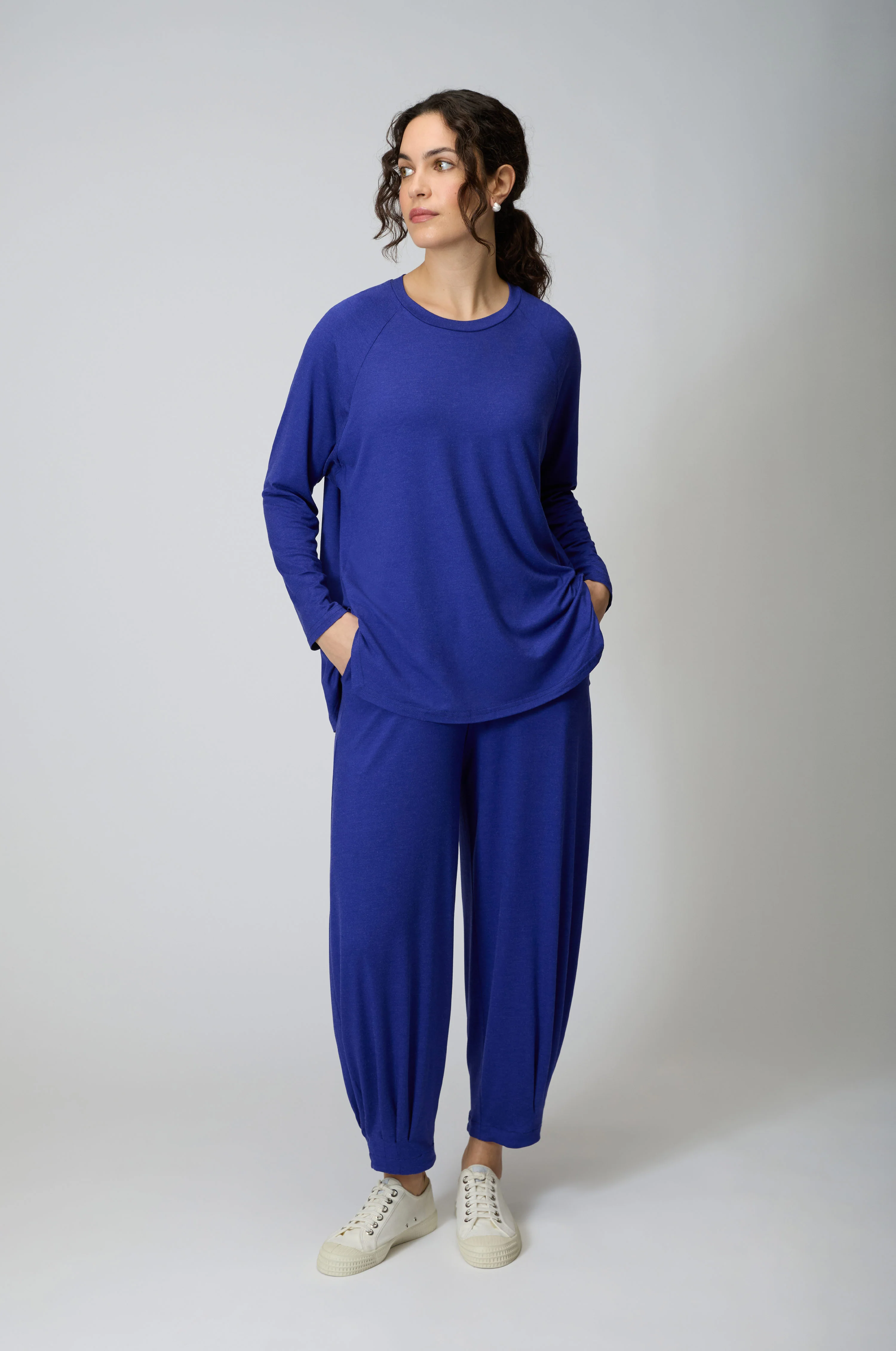 Soft Viscose Jersey Boxy Top - Image 4