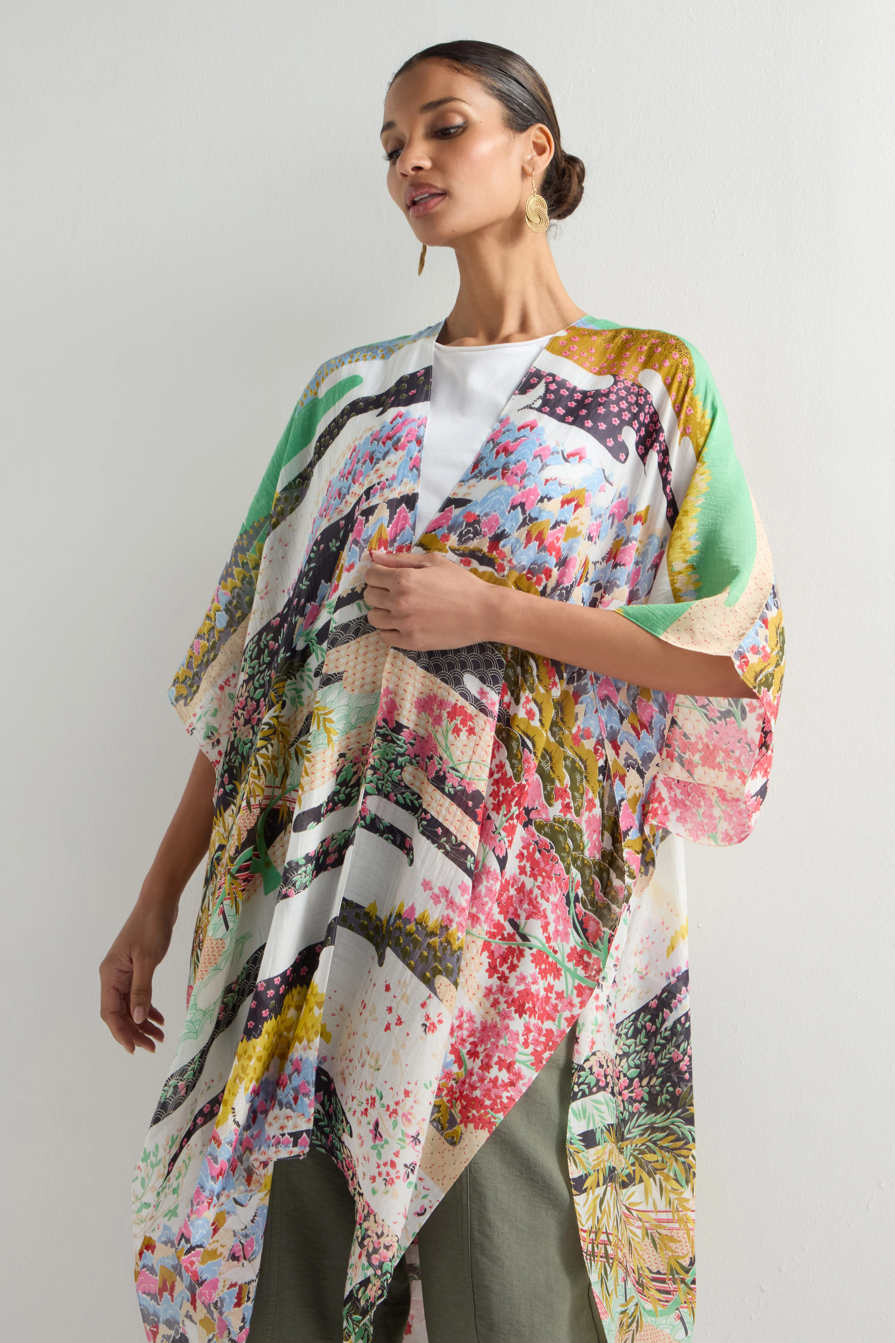 Spring Print Throwover - Image 5