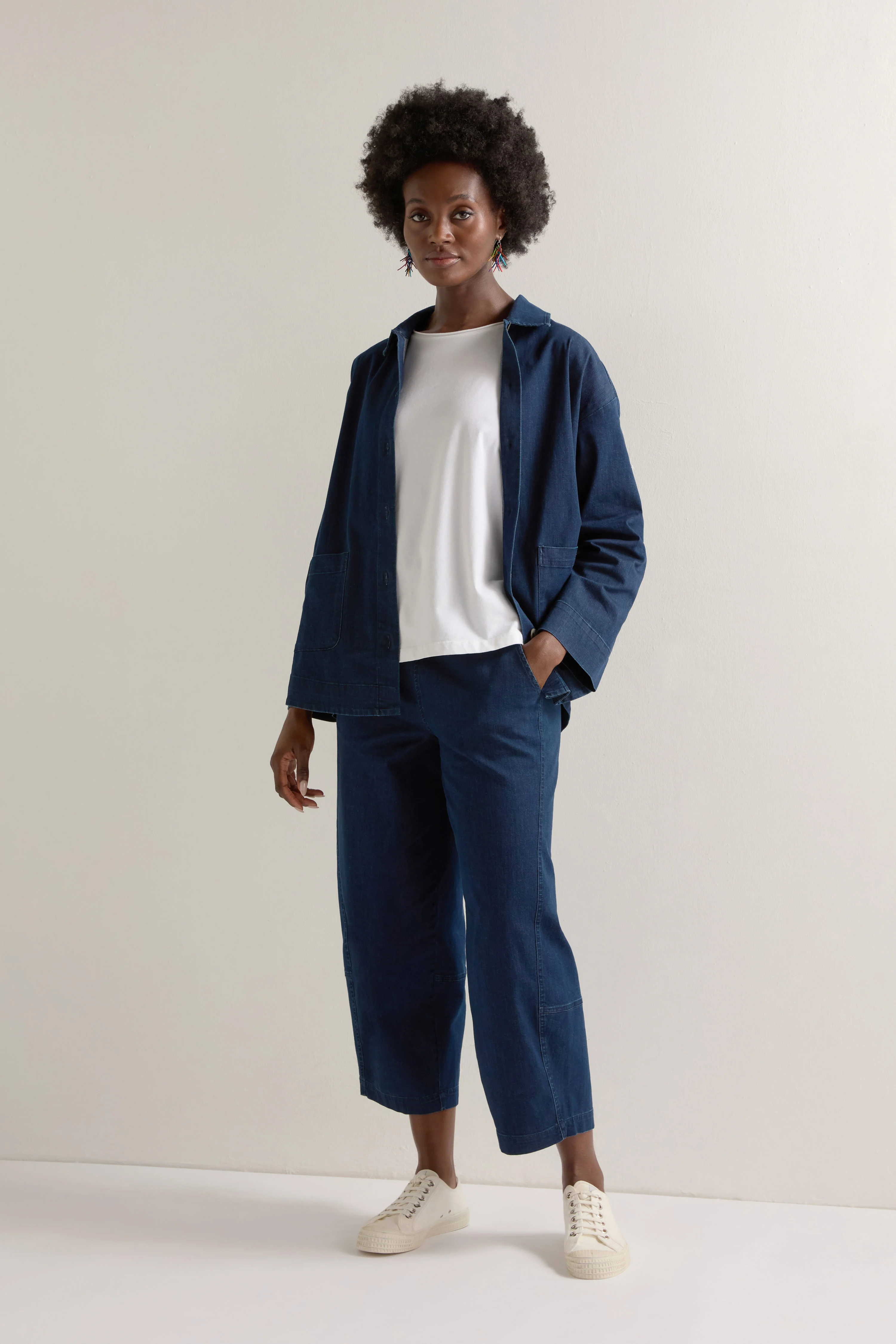 Stretch Denim Jacket - Image 3