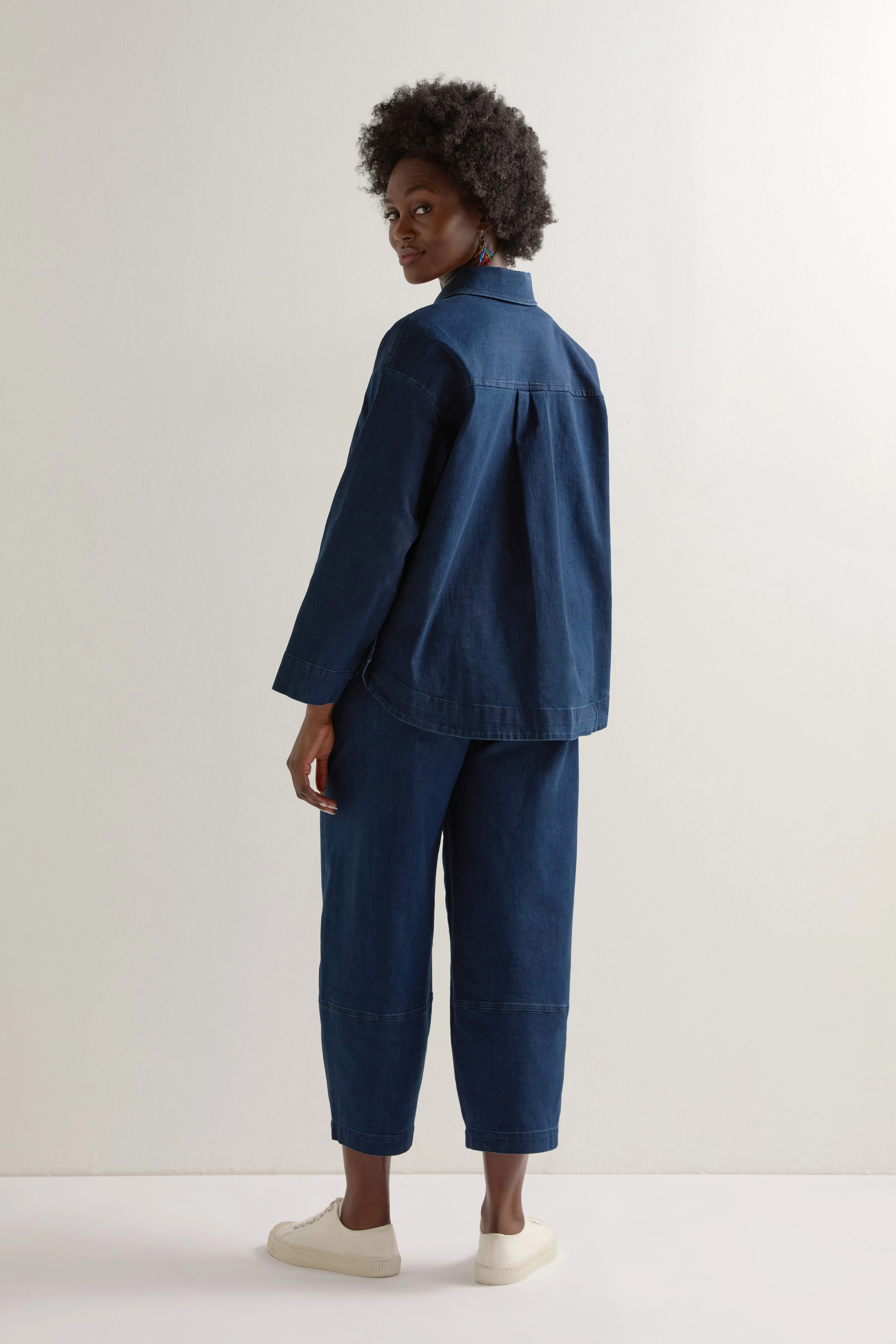 Stretch Denim Jacket - Image 5