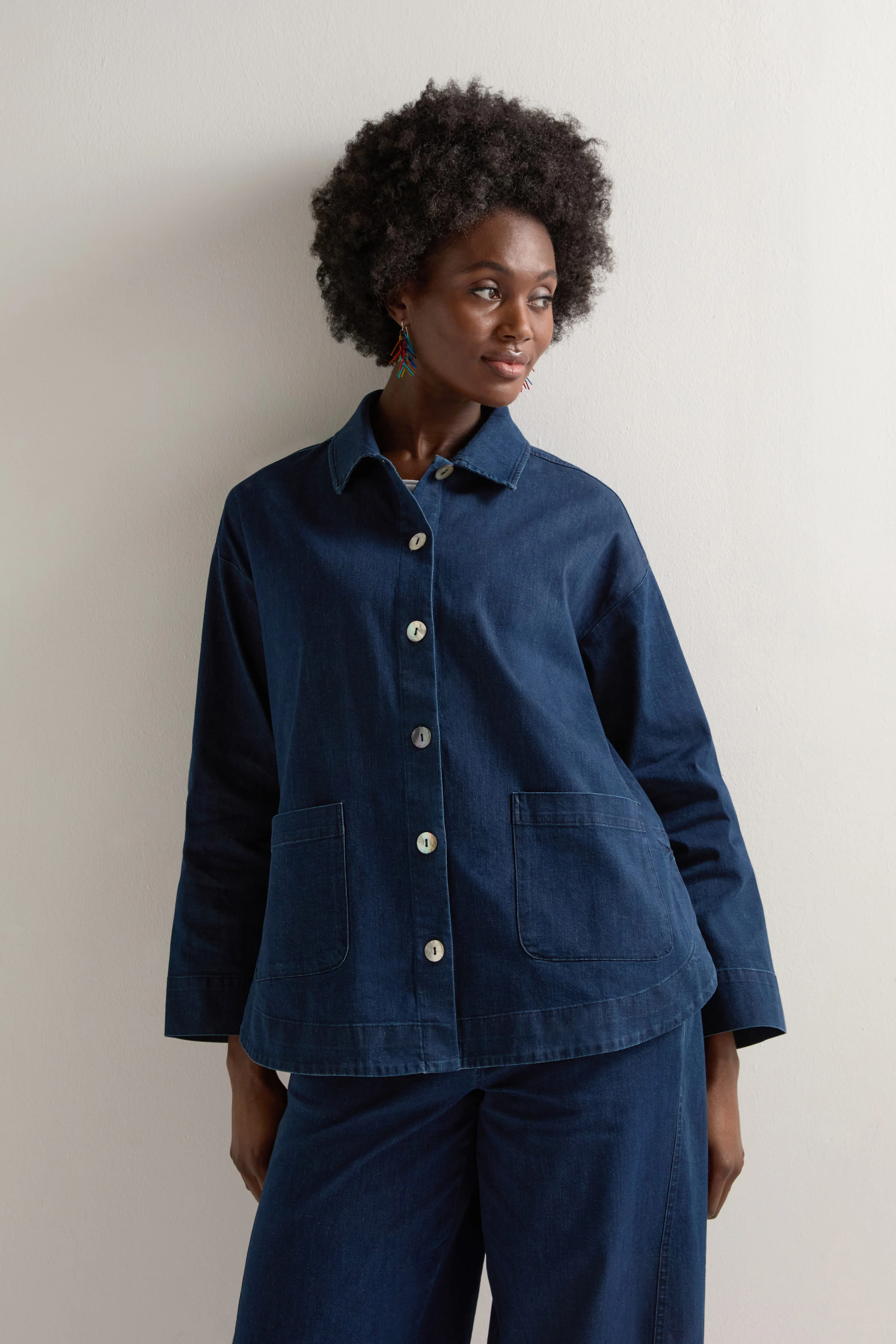 Stretch Denim Jacket - Image 6