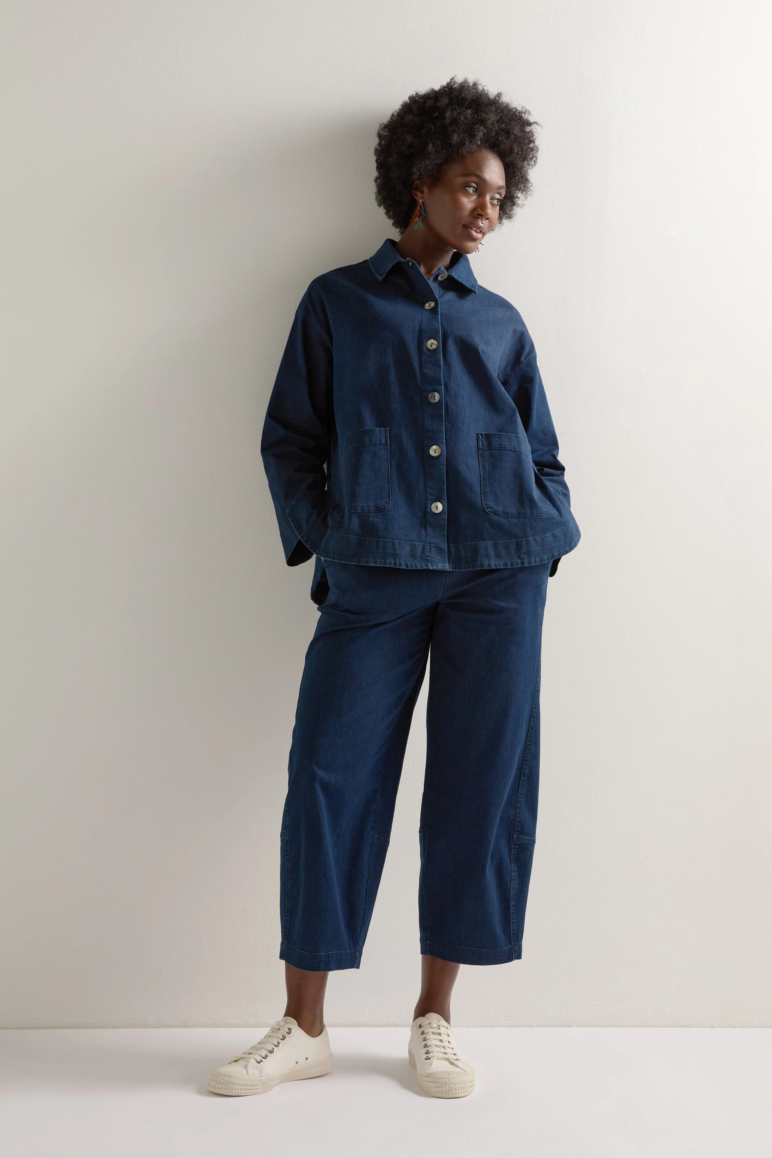 Stretch Denim Jacket - Image 7