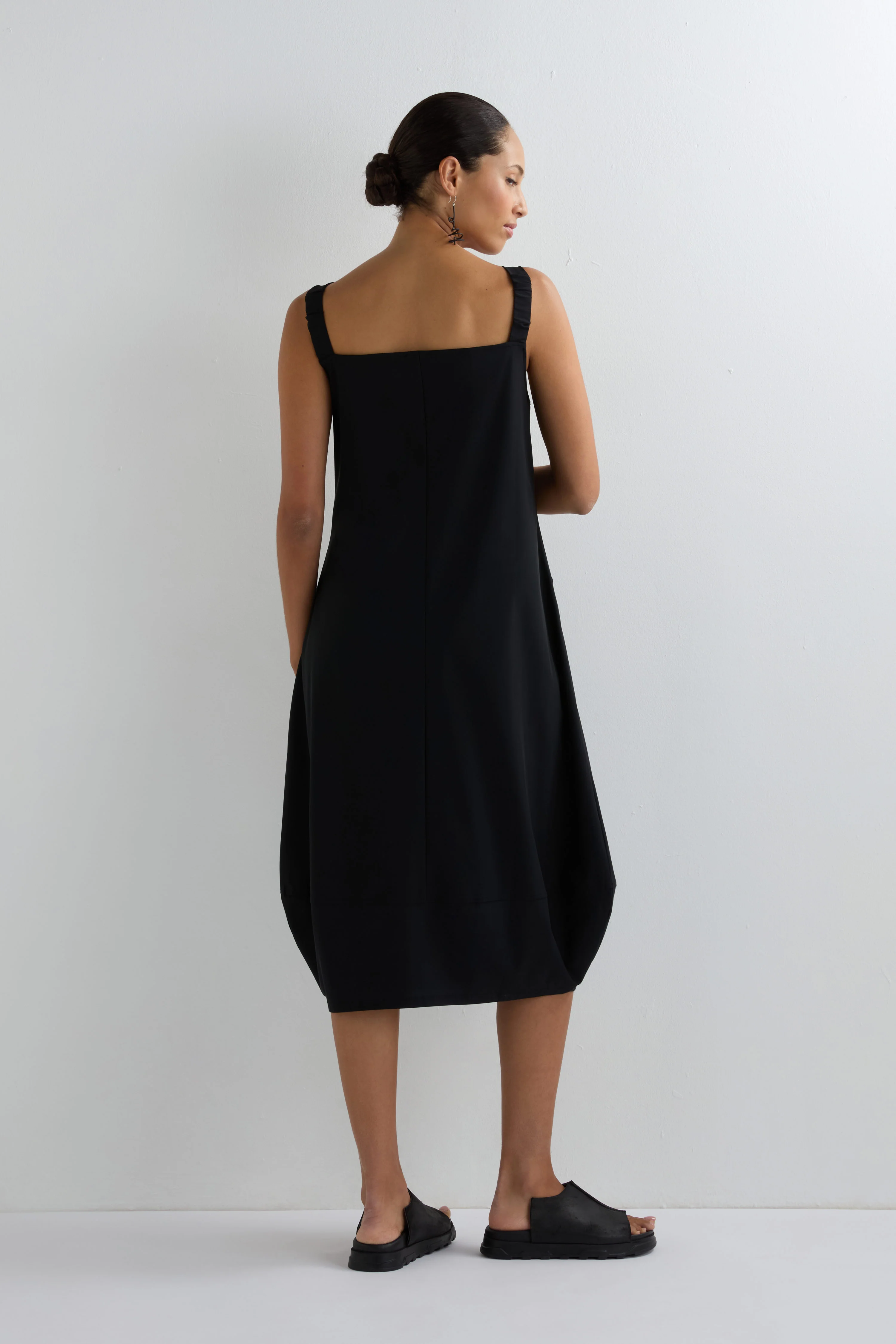 Stripe Strap Bubble Dress - Image 4