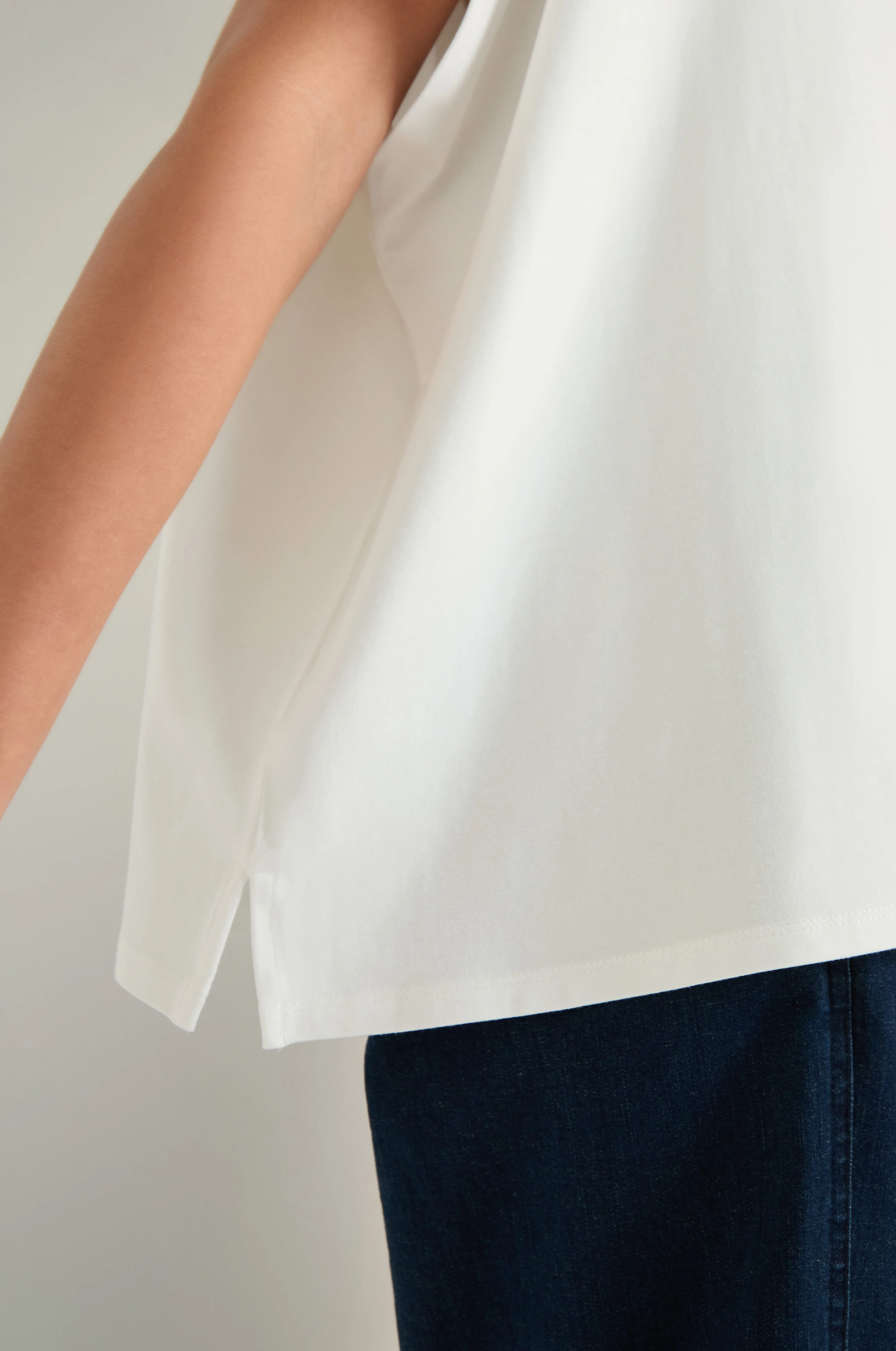 Viscose Jersey Boxy Top - Image 5